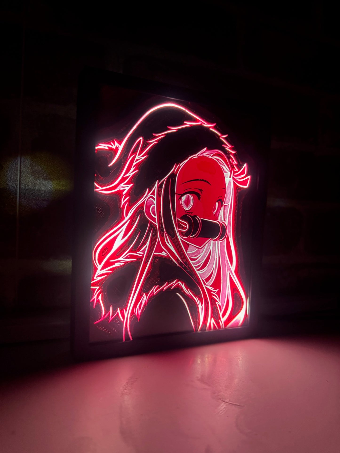 NEZUKO - DEMON SLAYER | NEON FRAME
