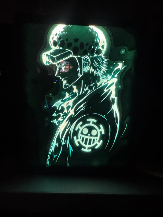 LAW - ONE PIECE | NEON FRAME