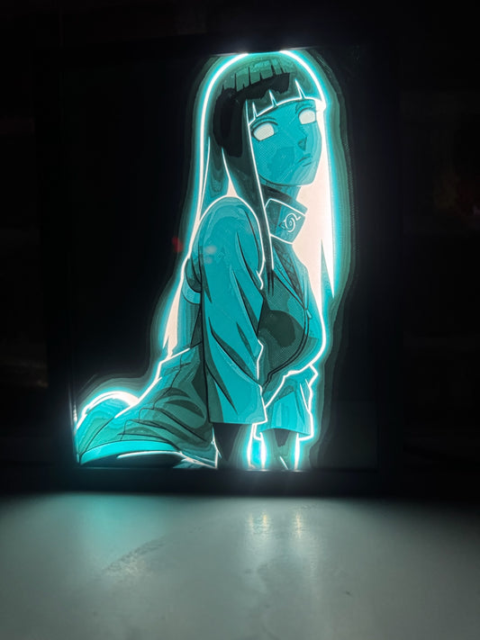 HINATA - NARUTO | NEON FRAME