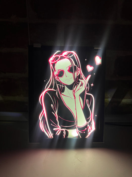 ROBIN - ONE PIECE | NEON FRAME