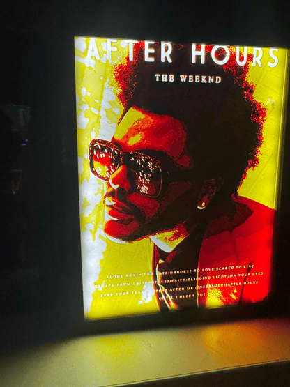 THE WEEKND / LED FRAME