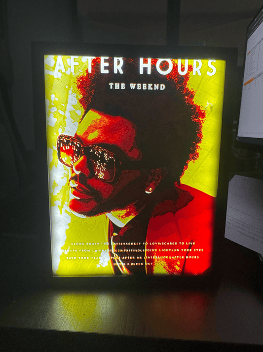 THE WEEKND / LED FRAME