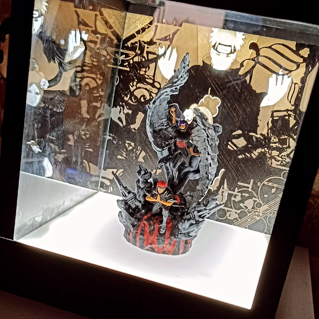 PAIN - NARUTO | 3D FIGURE LED DISPLAY BOX
