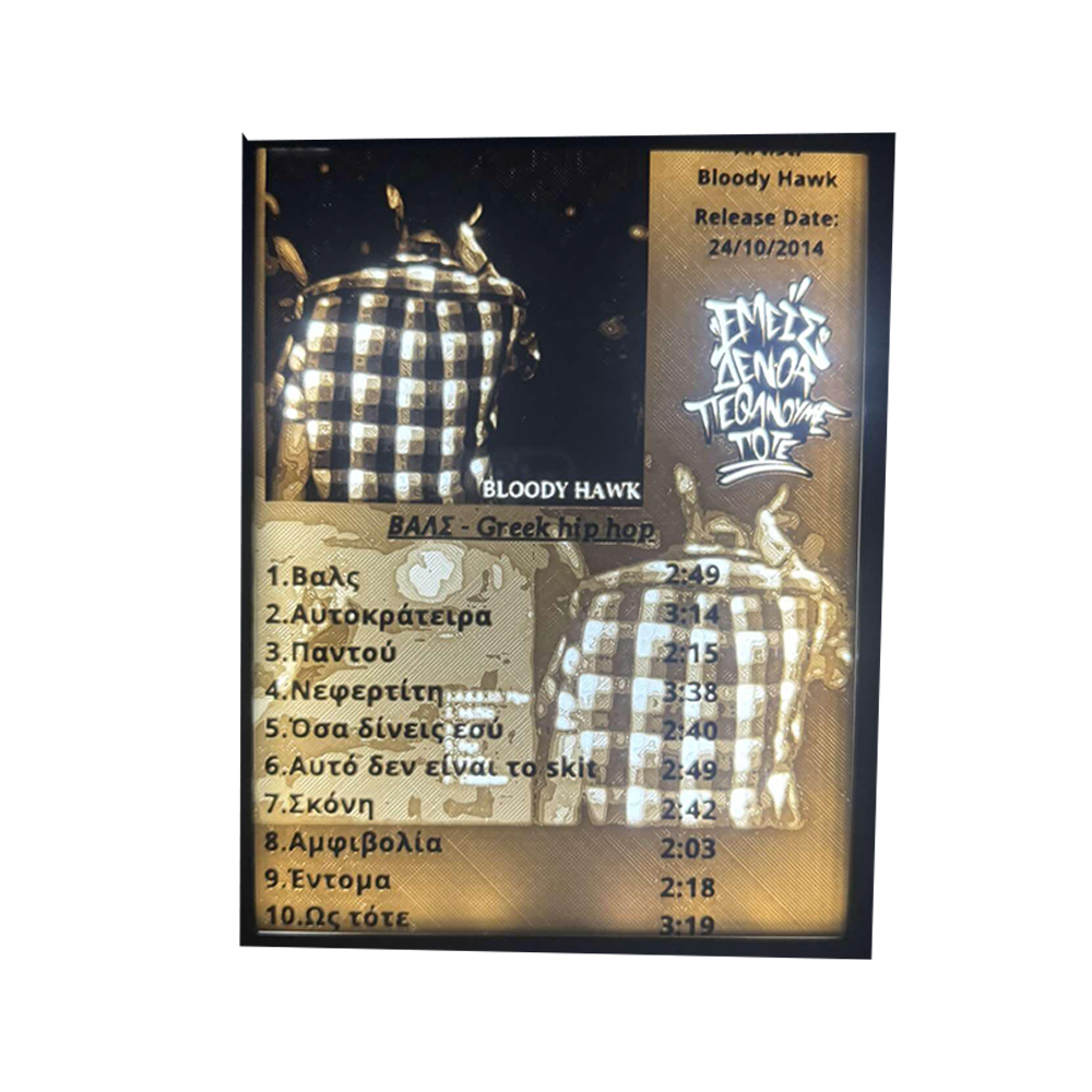 Rap/Trap/Hip Hop LED Frame