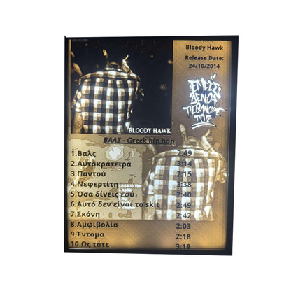 Rap/Trap/Hip Hop LED Frame