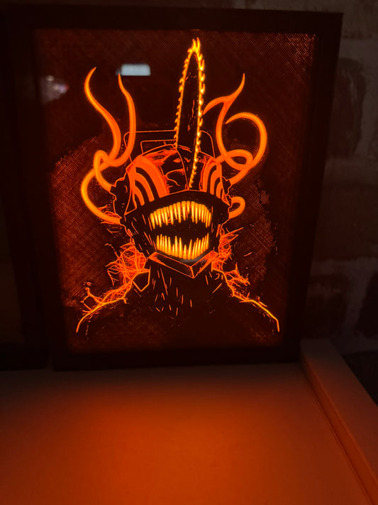 DENJI - CHAINSAW MAN | NEON FRAME