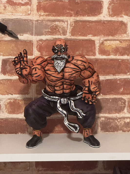 MASTER ROSHI - DRAGON BALL | 40CM CEL-SHADED HAND-MADE FIGURE
