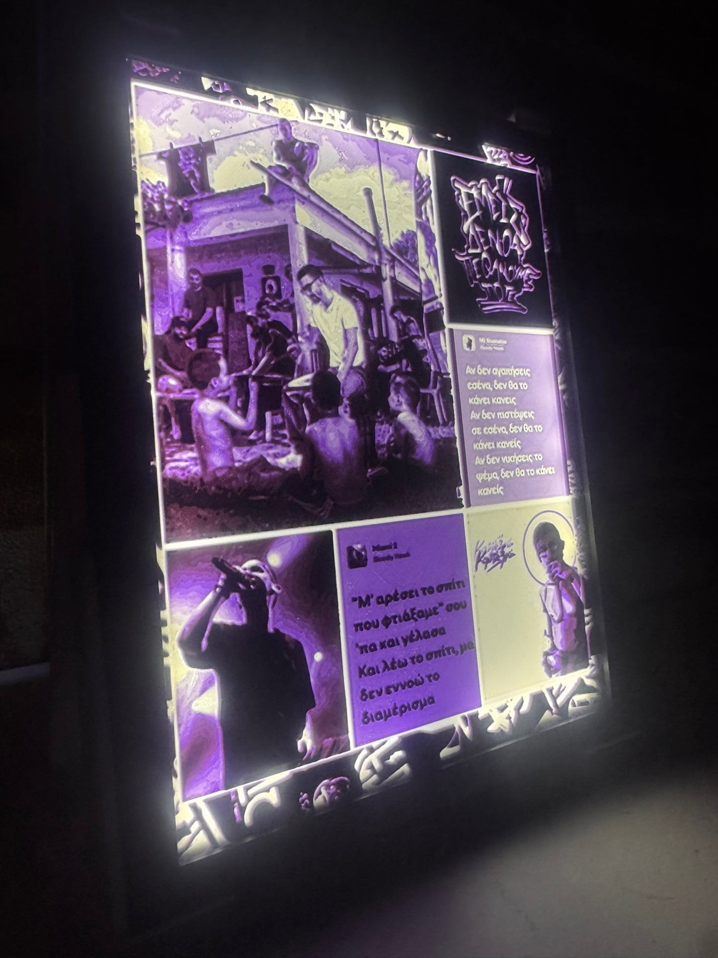 BLOODY HAWK | NEON FRAME