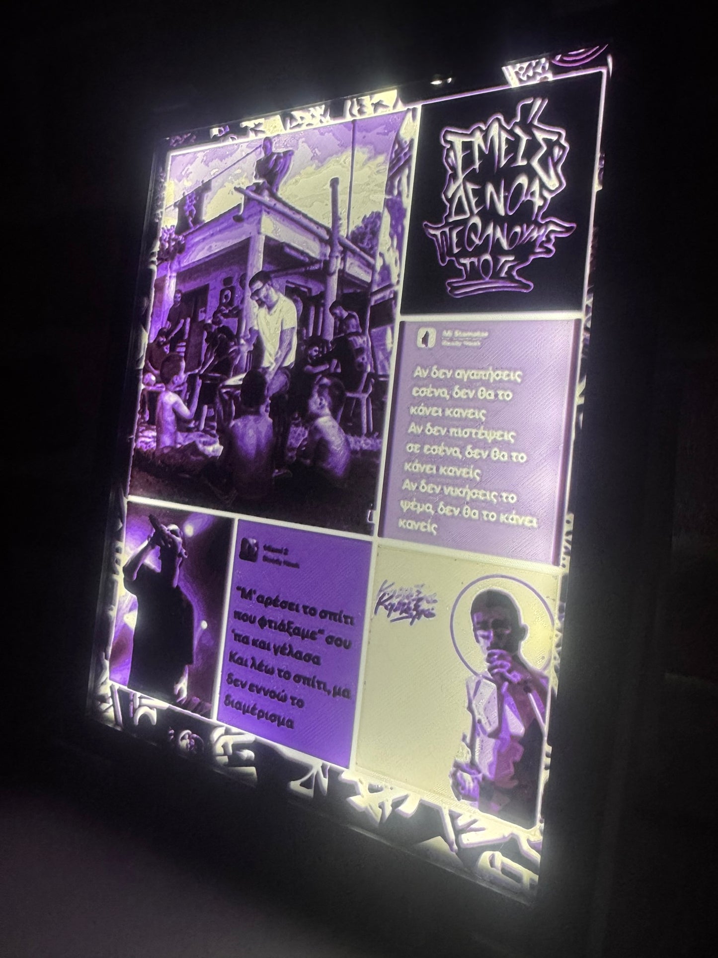 BLOODY HAWK | NEON FRAME