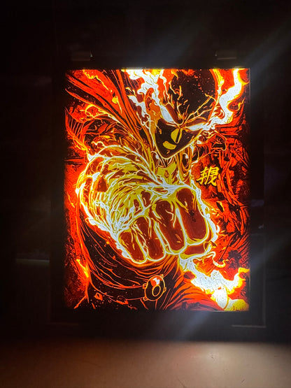 SAITAMA - ONE PUNCH MAN | NEON FRAME