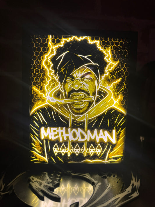 METHODMAN - WU TANG CLAN | NEON FRAME
