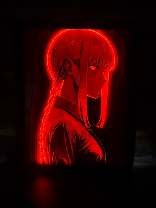 MAKIMA - CHAINSAW MAN | NEON FRAME